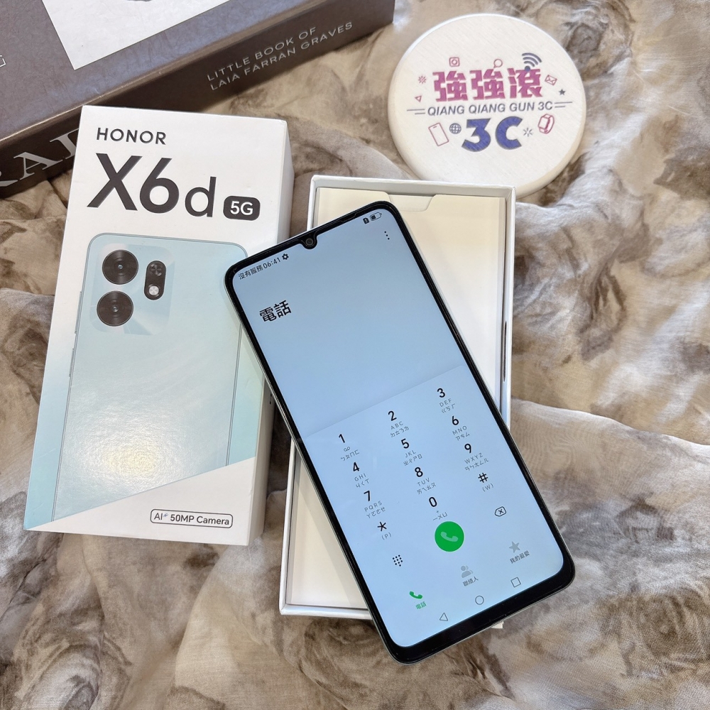 二手 榮耀X6D 8+256G 綠色*44248（原廠保固）