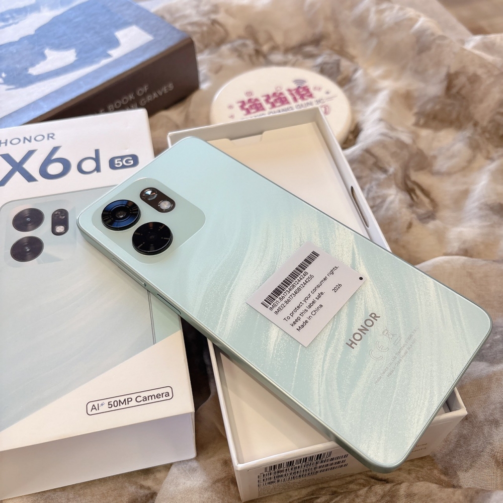 二手 榮耀X6D 8+256G 綠色*44248（原廠保固）