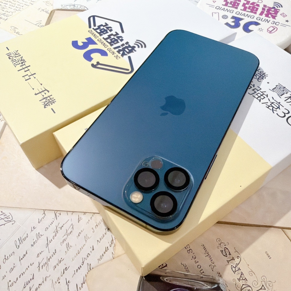 善化-二手 iPhone12 Pro 256G 藍色#22172（店家保固90天）