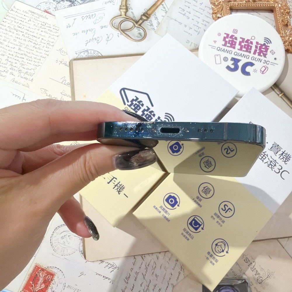善化-二手 iPhone12 Pro 256G 藍色#22172（店家保固90天）