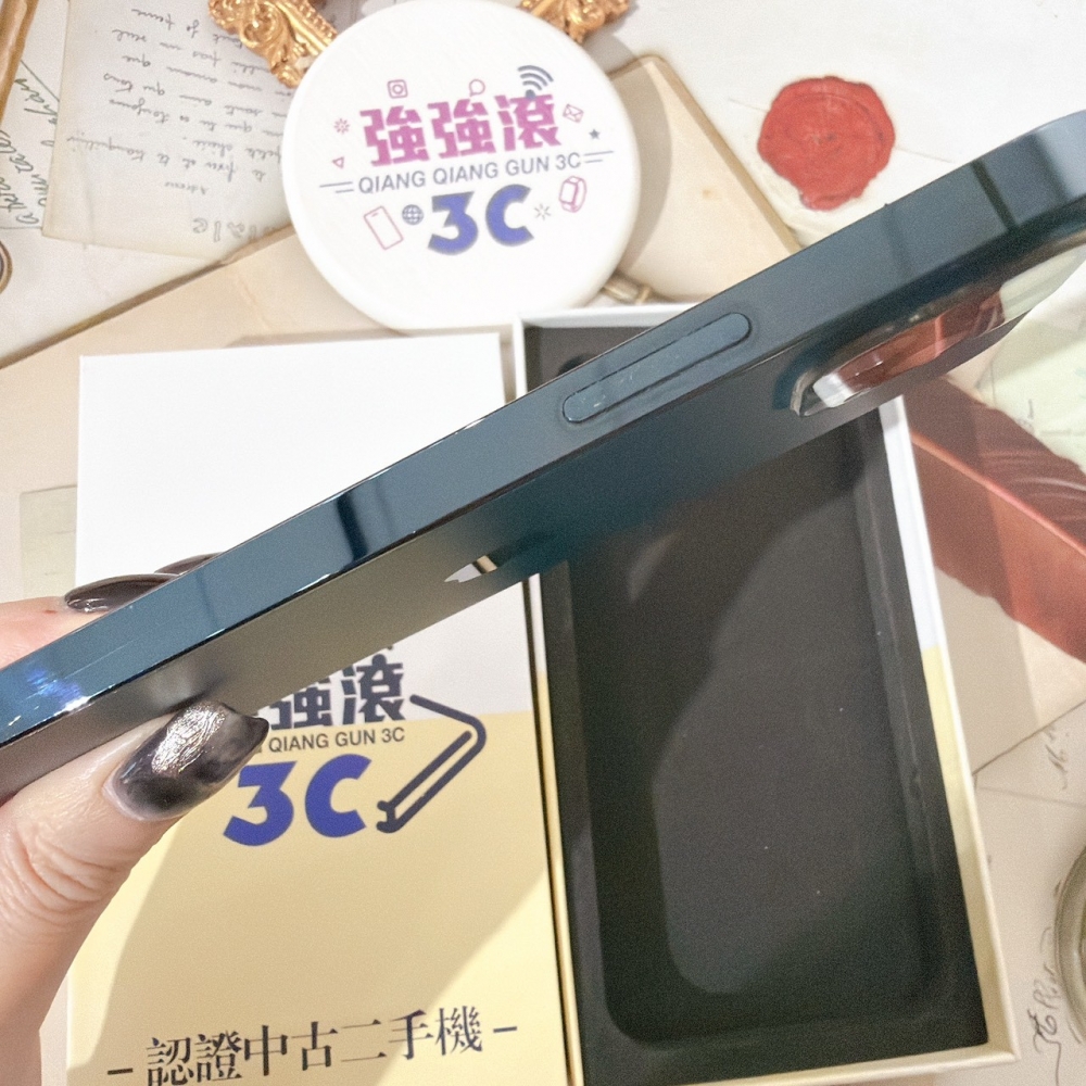 善化-二手 iPhone12 Pro 256G 藍色#22172（店家保固90天）