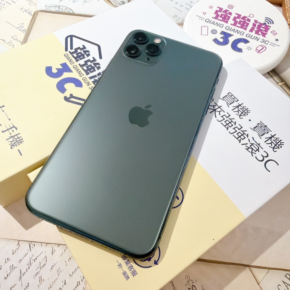 善化-二手 iPhone11 Pro Max 256G 綠色#76448（店家保固90天）