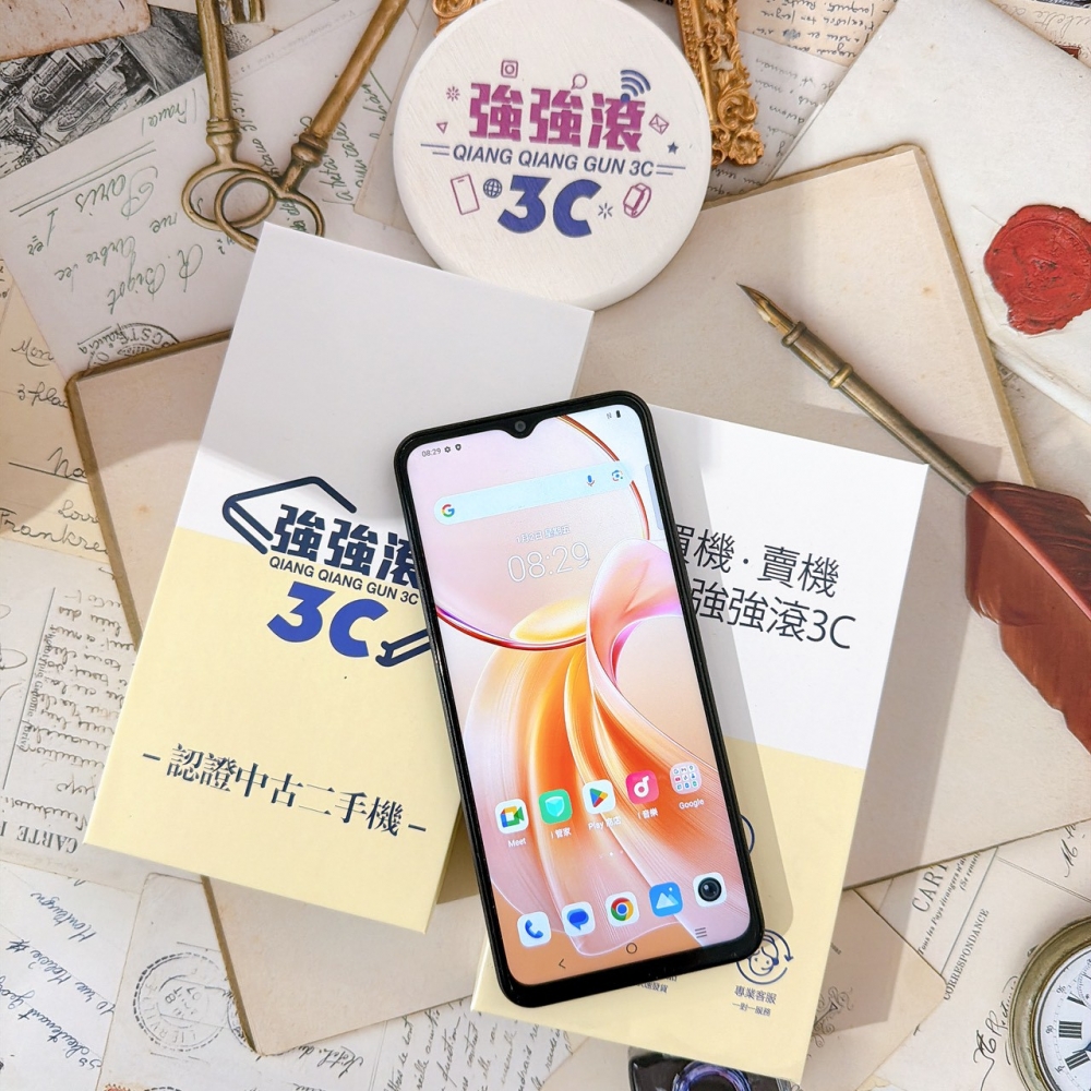 善化-二手Vivo y28s 8/256G 棕色 #99677(店保90天)