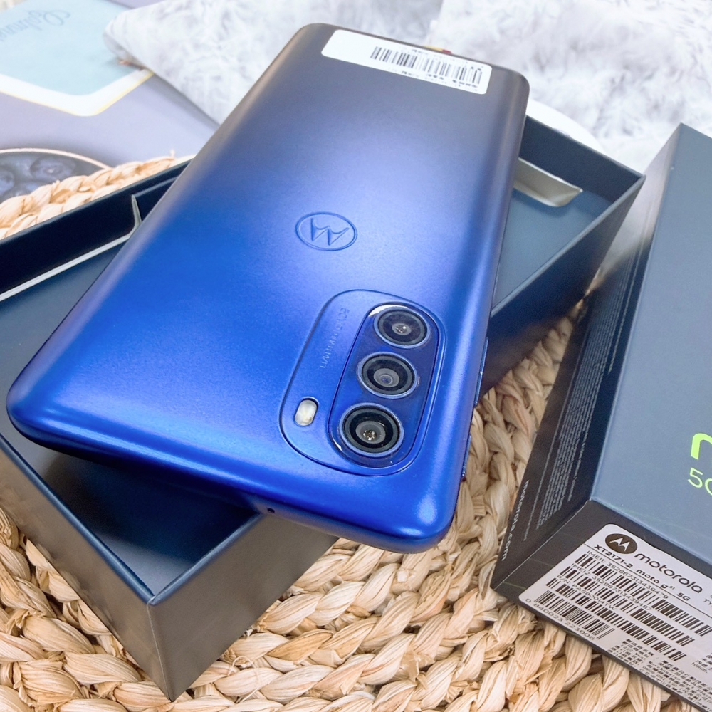歸仁-二手MOto G51 4+128G 藍色*39479(店家保90天)