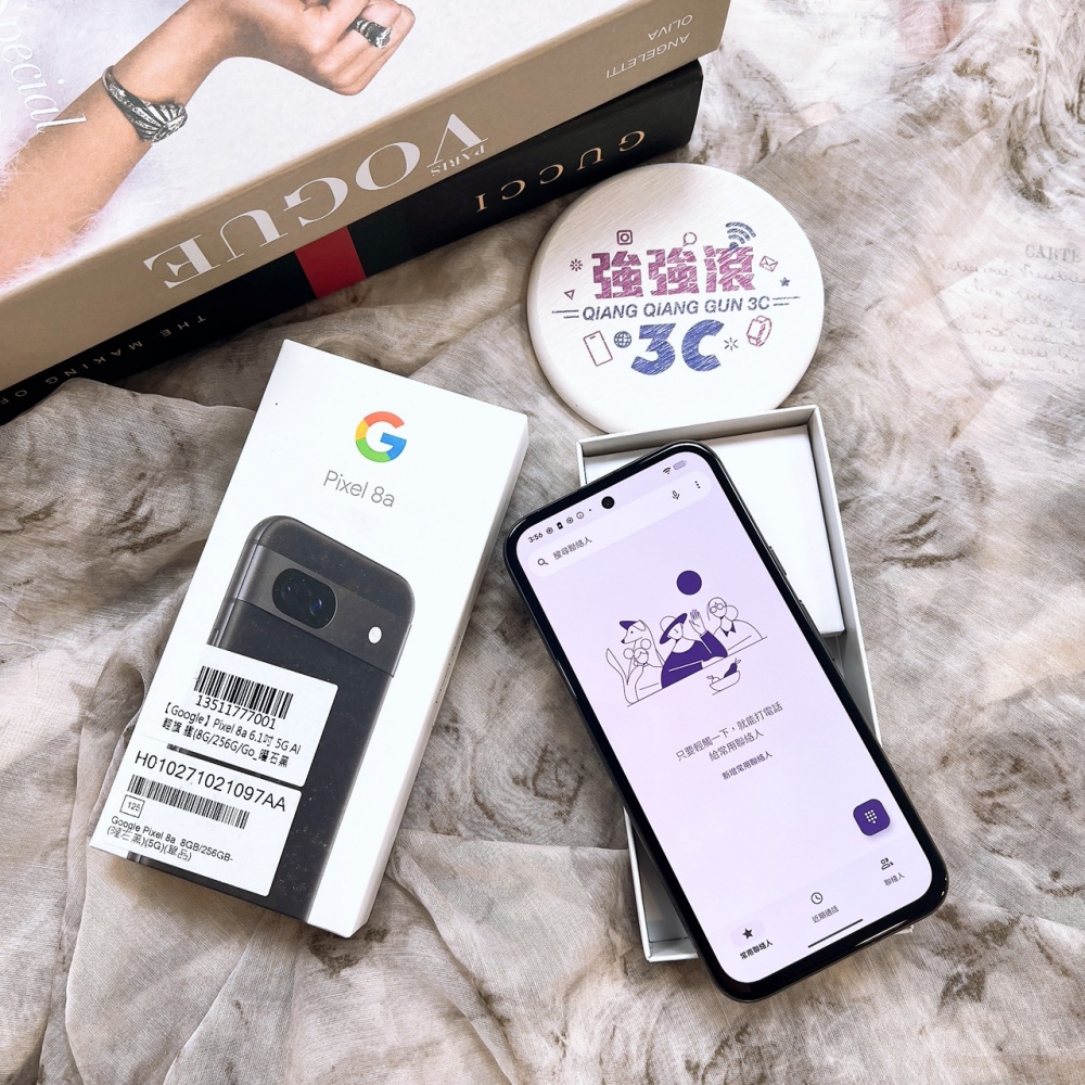 二手-Google pixel 8A 8+256G黑色＃53707（店保90天）