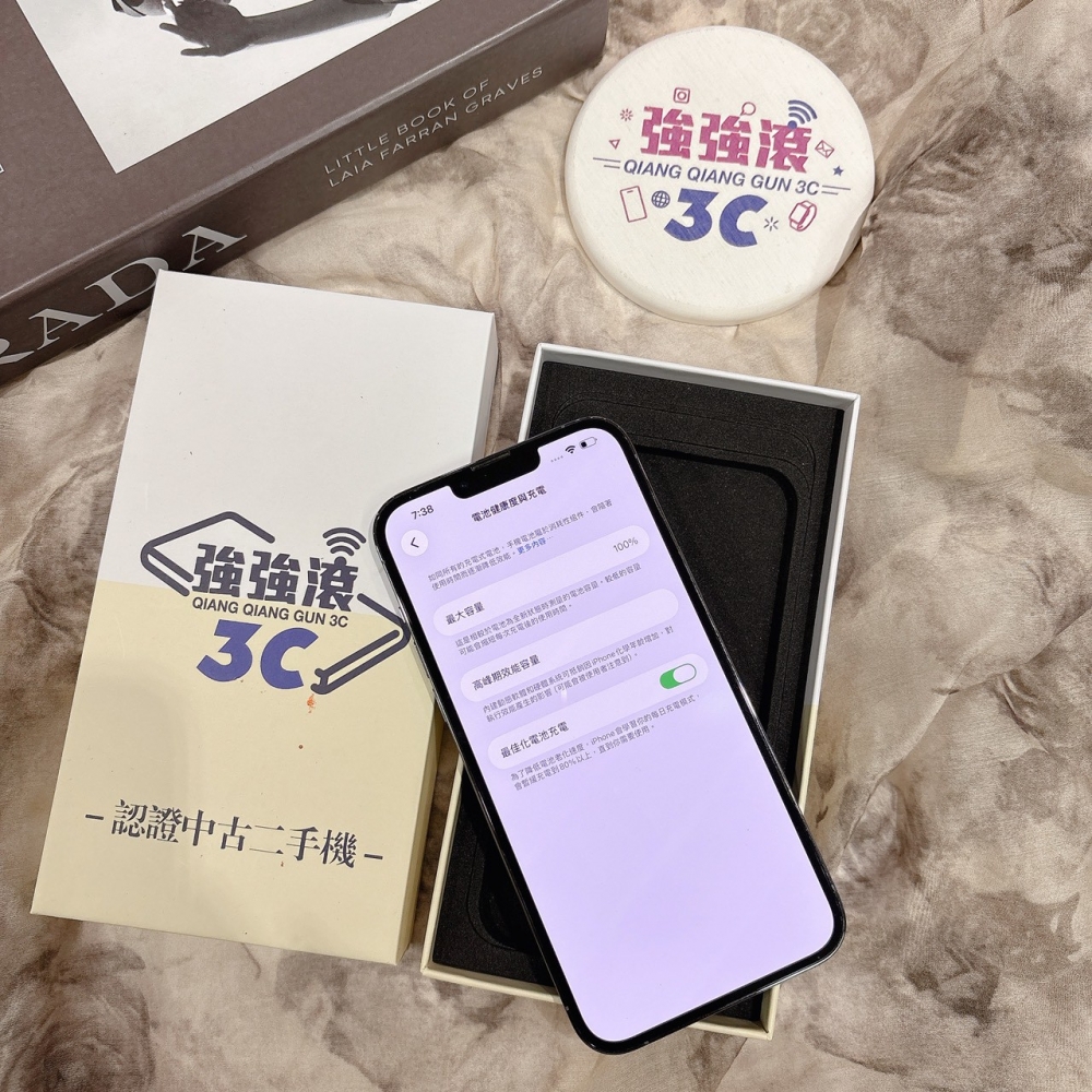 二手 iPhone13ProMax 128G 藍色*86104(店家保固)