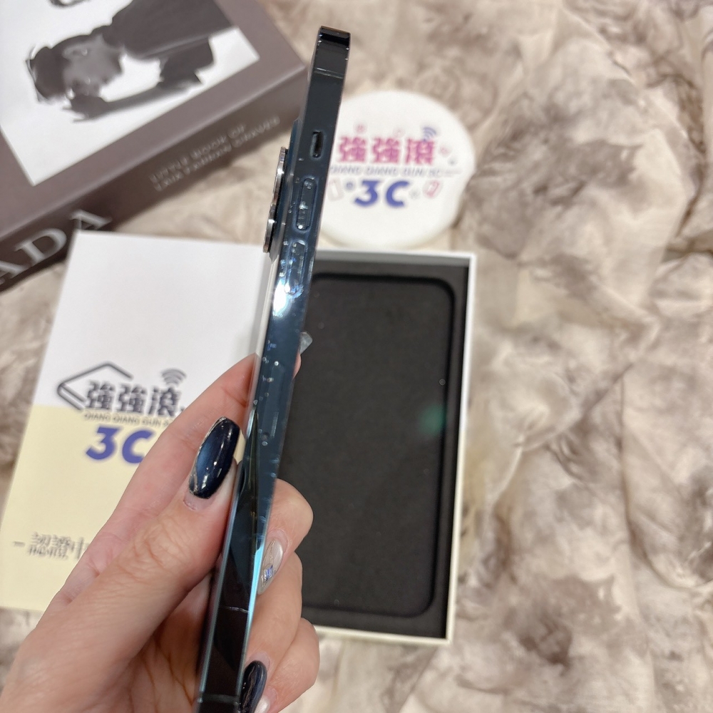 二手 iPhone12ProMax 256G 藍色*36158(店家保固)
