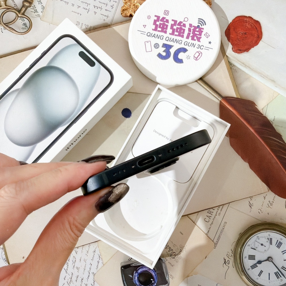 善化-二手 iPhone15 256G 黑色 #31547(店家保固365天)