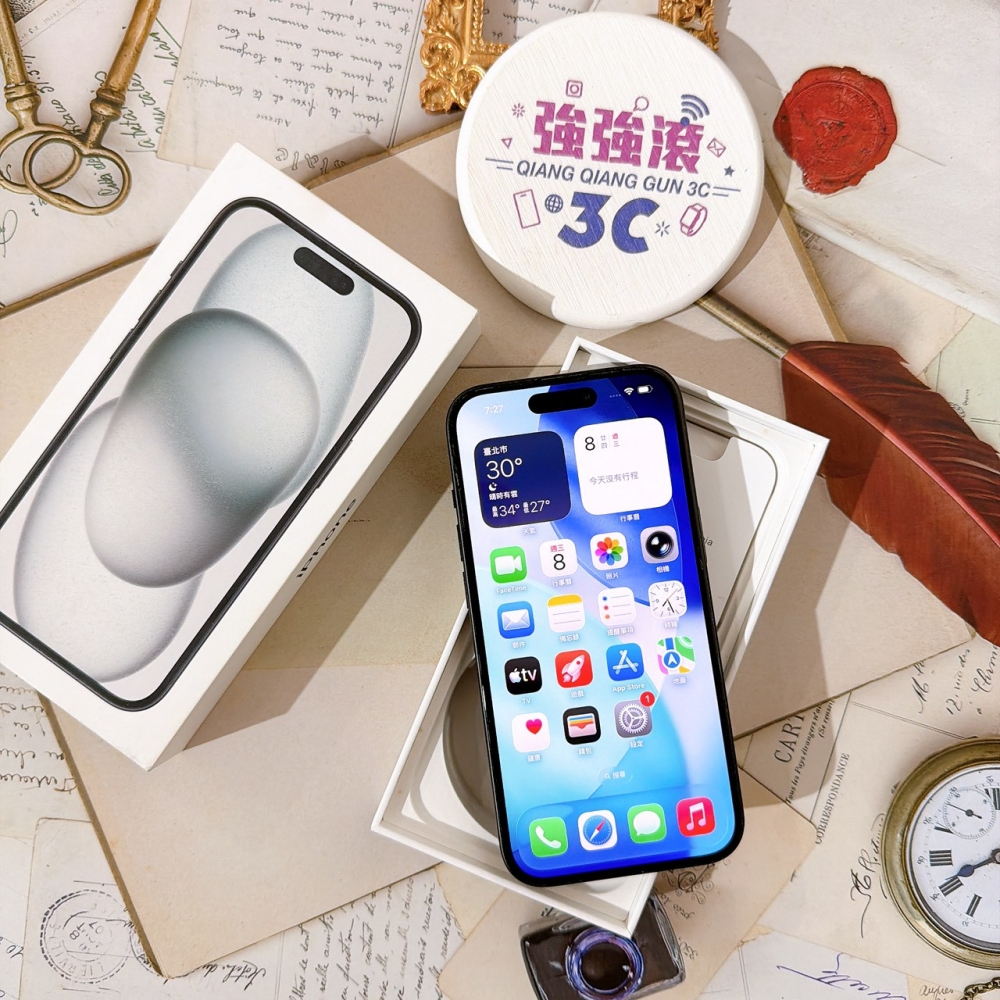 善化-二手 iPhone15 256G 黑色 #31547(店家保固365天)