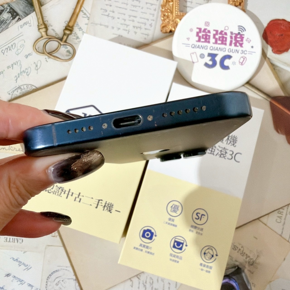 善化-二手 iPhone15 Pro Max 256G 藍色 #10590（店家保固365天）