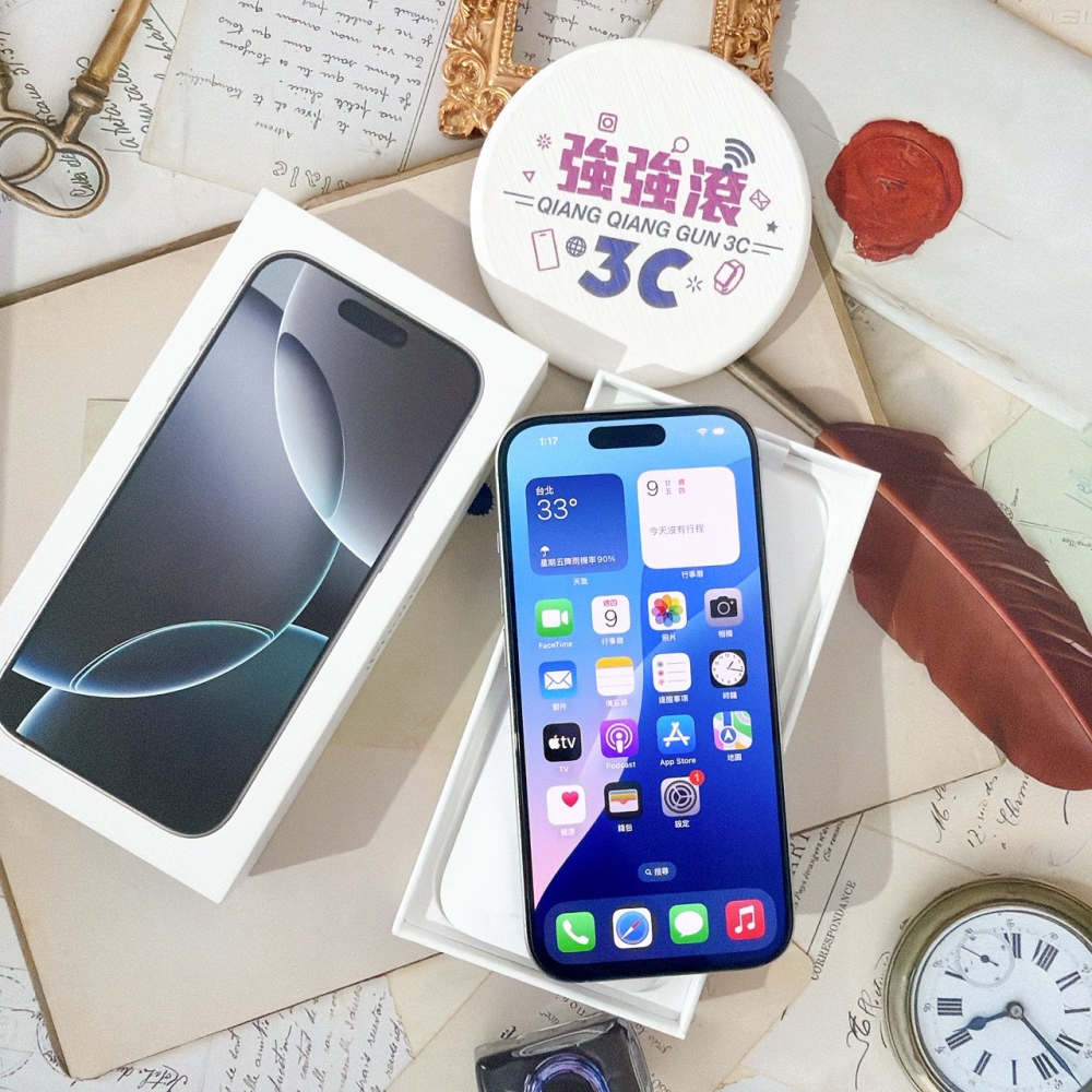 善化-二手 iPhone16 Pro 128G 白色 #65071(店家保固365天)