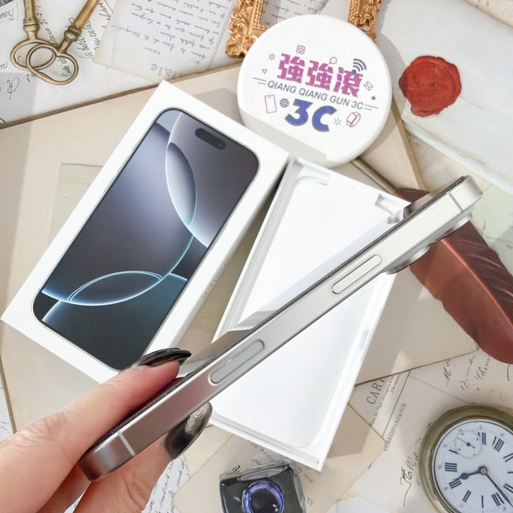 善化-二手 iPhone16 Pro 128G 白色 #65071(店家保固365天)