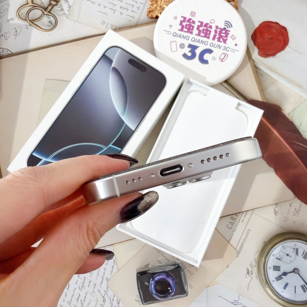 善化-二手 iPhone16 Pro 128G 白色 #65071(店家保固365天)