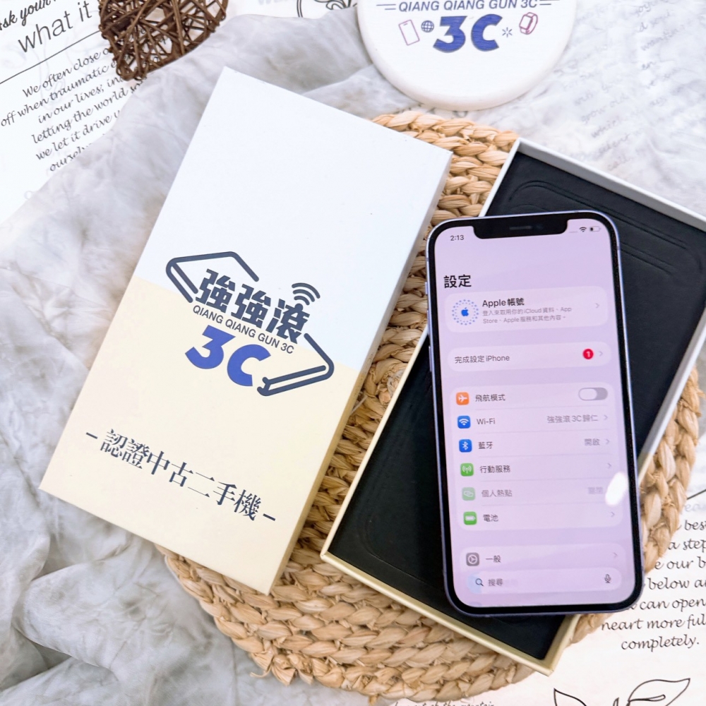 歸仁-iPhone 12 128G 紫色*25459(店家保90天)