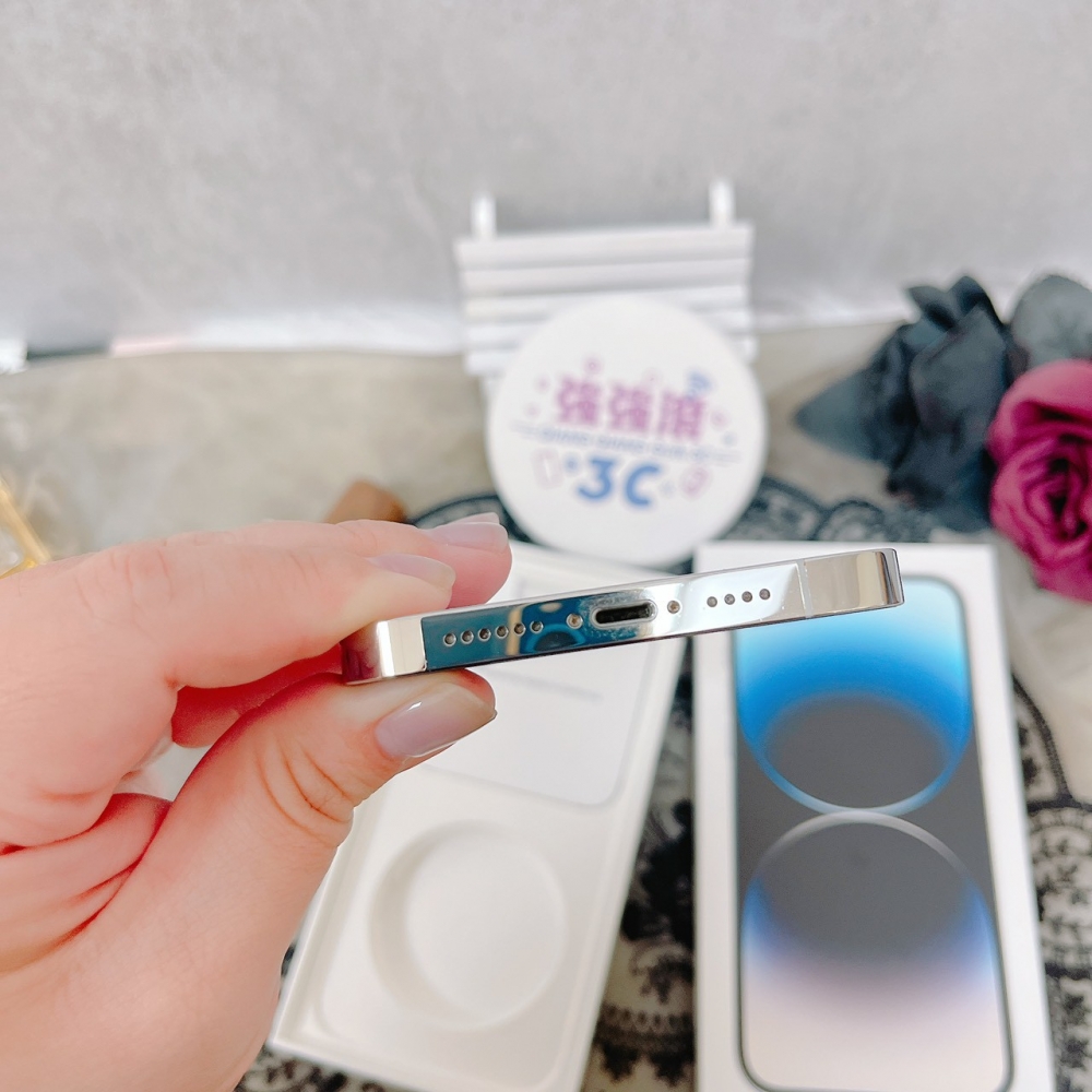 佳里-二手 iPhone14 Pro Max 128G 白色 #78583(店家保固365天)