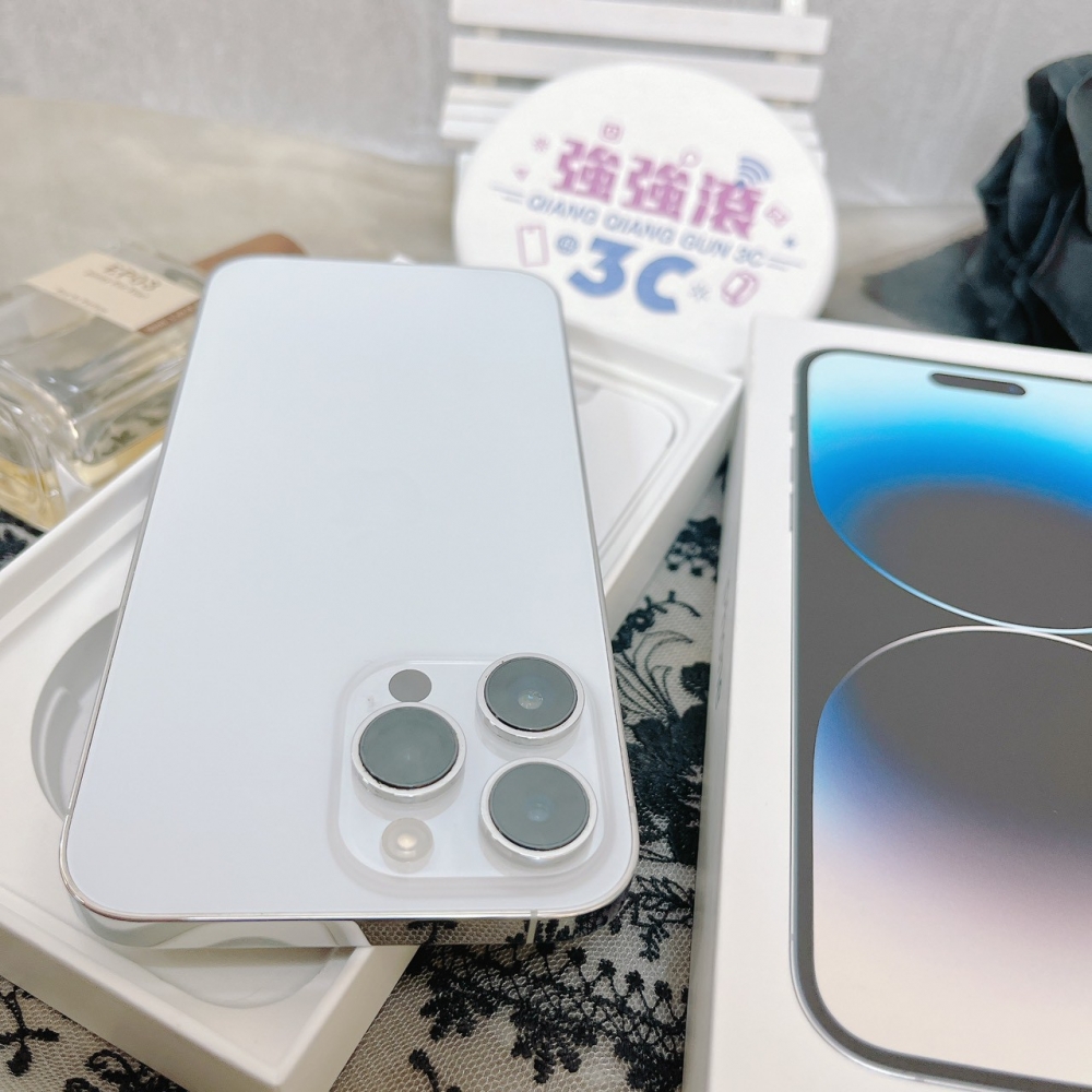 佳里-二手 iPhone14 Pro Max 128G 白色 #78583(店家保固365天)