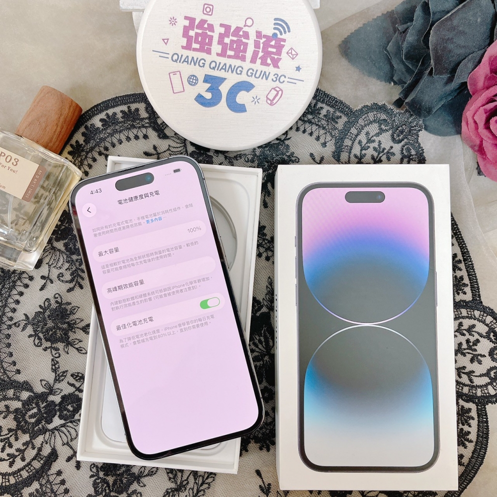 佳里-二手 iPhone14 Pro 128G 紫色 #98721(店家保固365天)