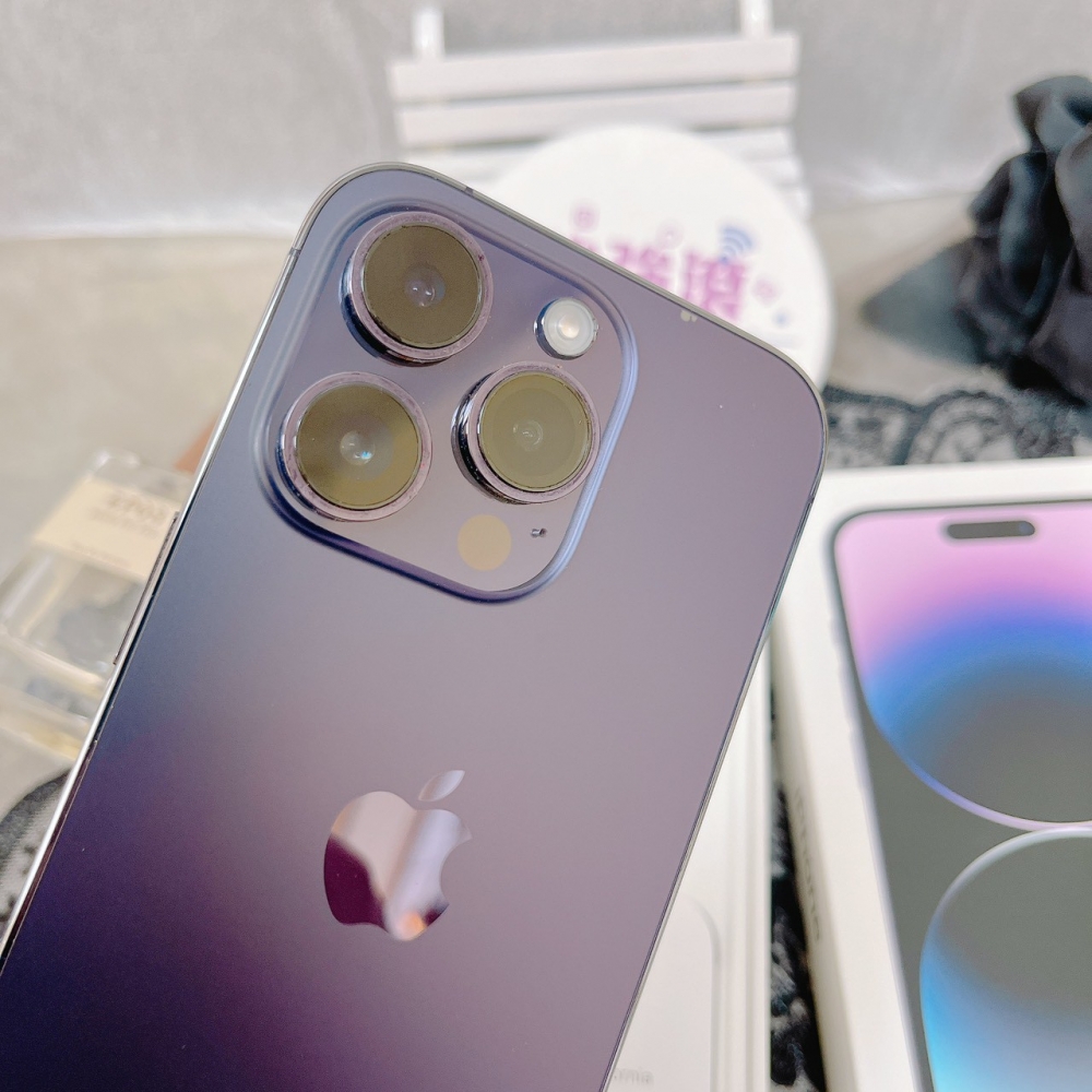佳里-二手 iPhone14 Pro 128G 紫色 #98721(店家保固365天)