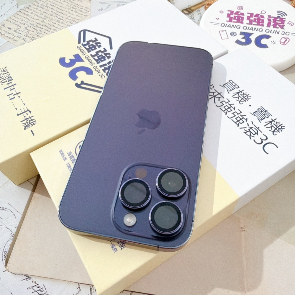 善化-二手 iPhone14 Pro 256G 紫色 #17140（店家保固365天）