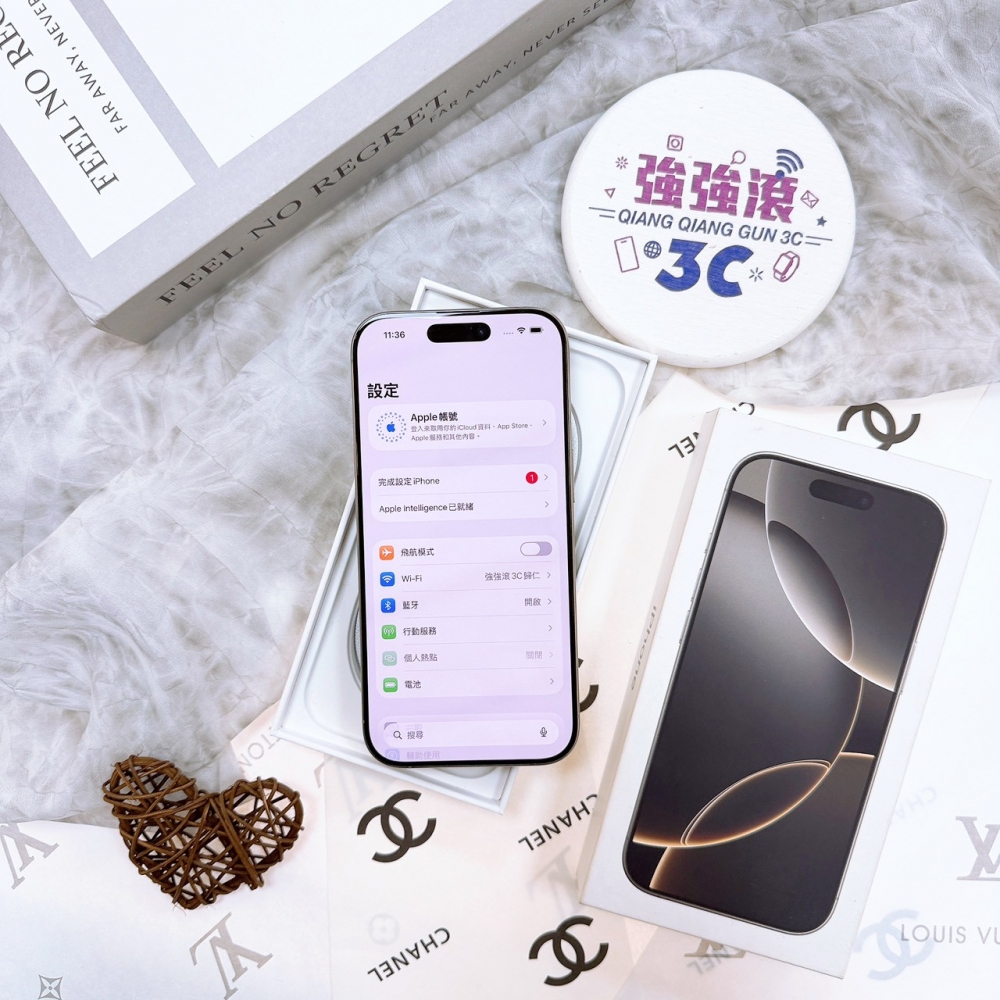 歸仁-iPhone 16 pro 128G 原鈦色*90424(店家保365天)