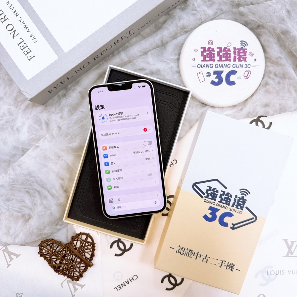 歸仁-iPhone 13 128 白色*48886(店家保365天)