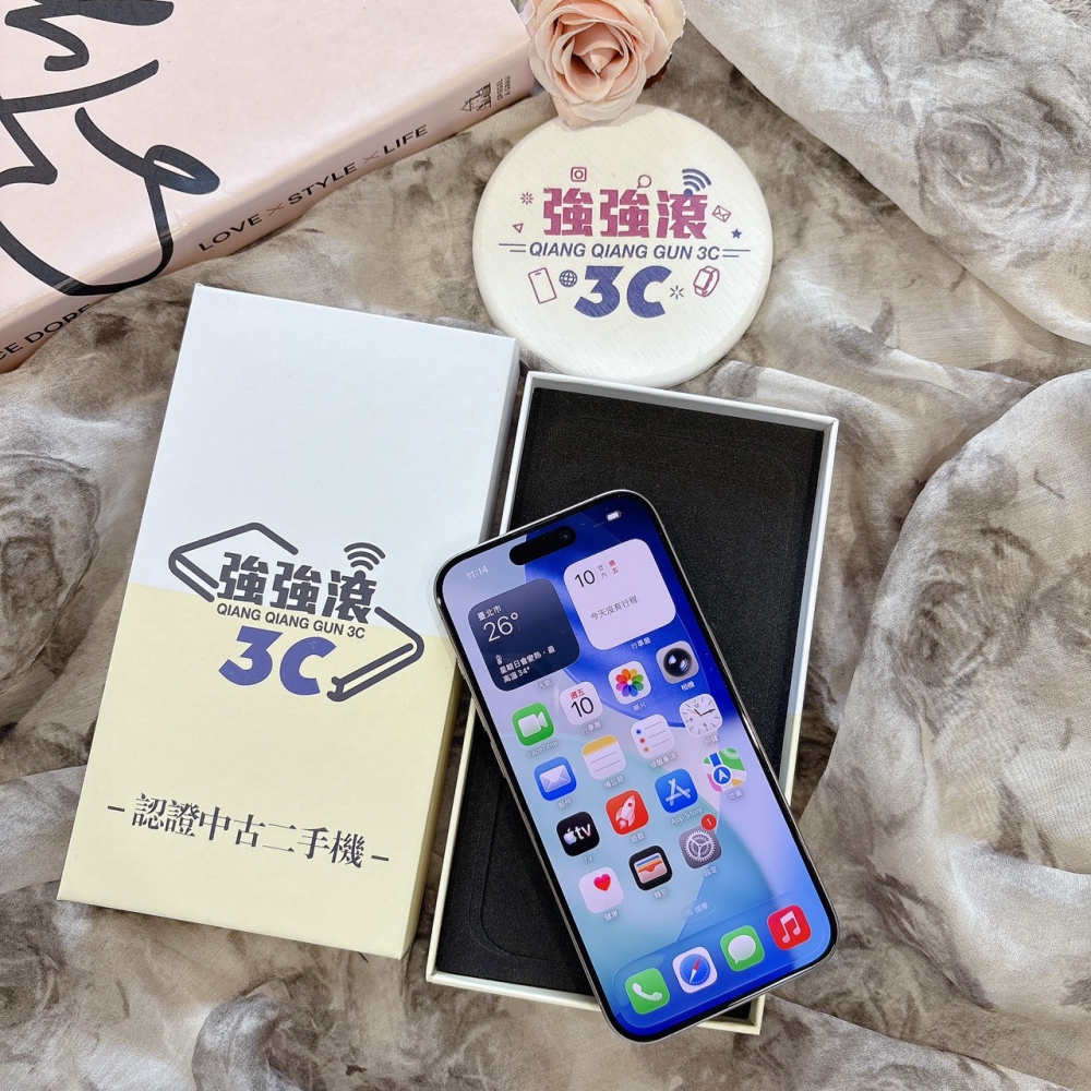 二手 iPhone15Pro 256G 原色*61854（店家保固）