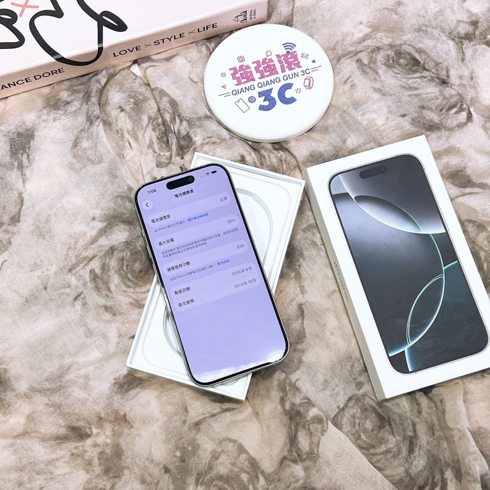 二手 iPhone16Pro 1TB 白色*61404(店家保固)