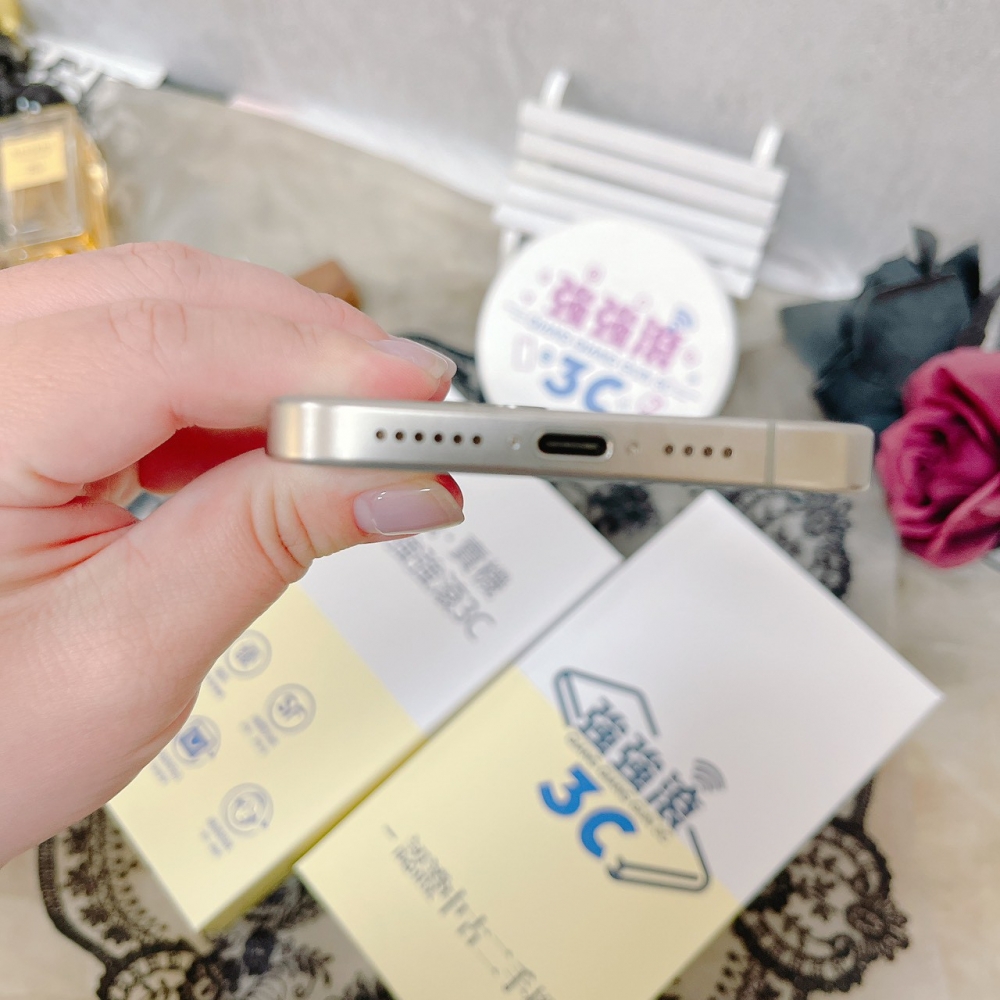 佳里-二手 iPhone15 Pro Max 256G 原色 #56989(店家保固365天)