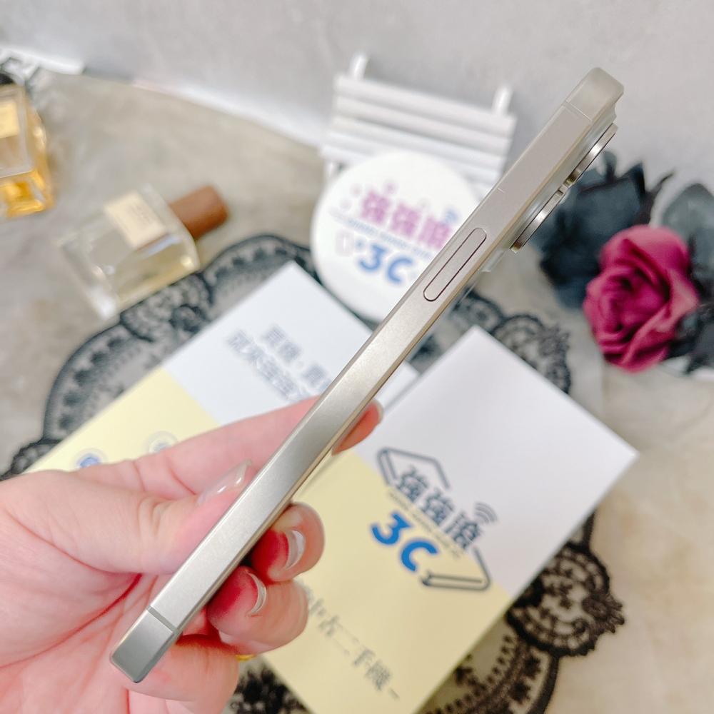 佳里-二手 iPhone15 Pro Max 256G 原色 #56989(店家保固365天)