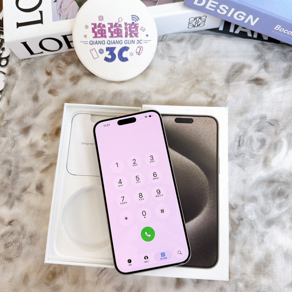 鹽行-二手 15 pro max 512G 原色#37793(店家保固365天)