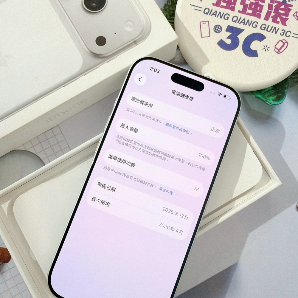 善化-二手 17 Pro 256G 銀色 #68976（原廠保固）