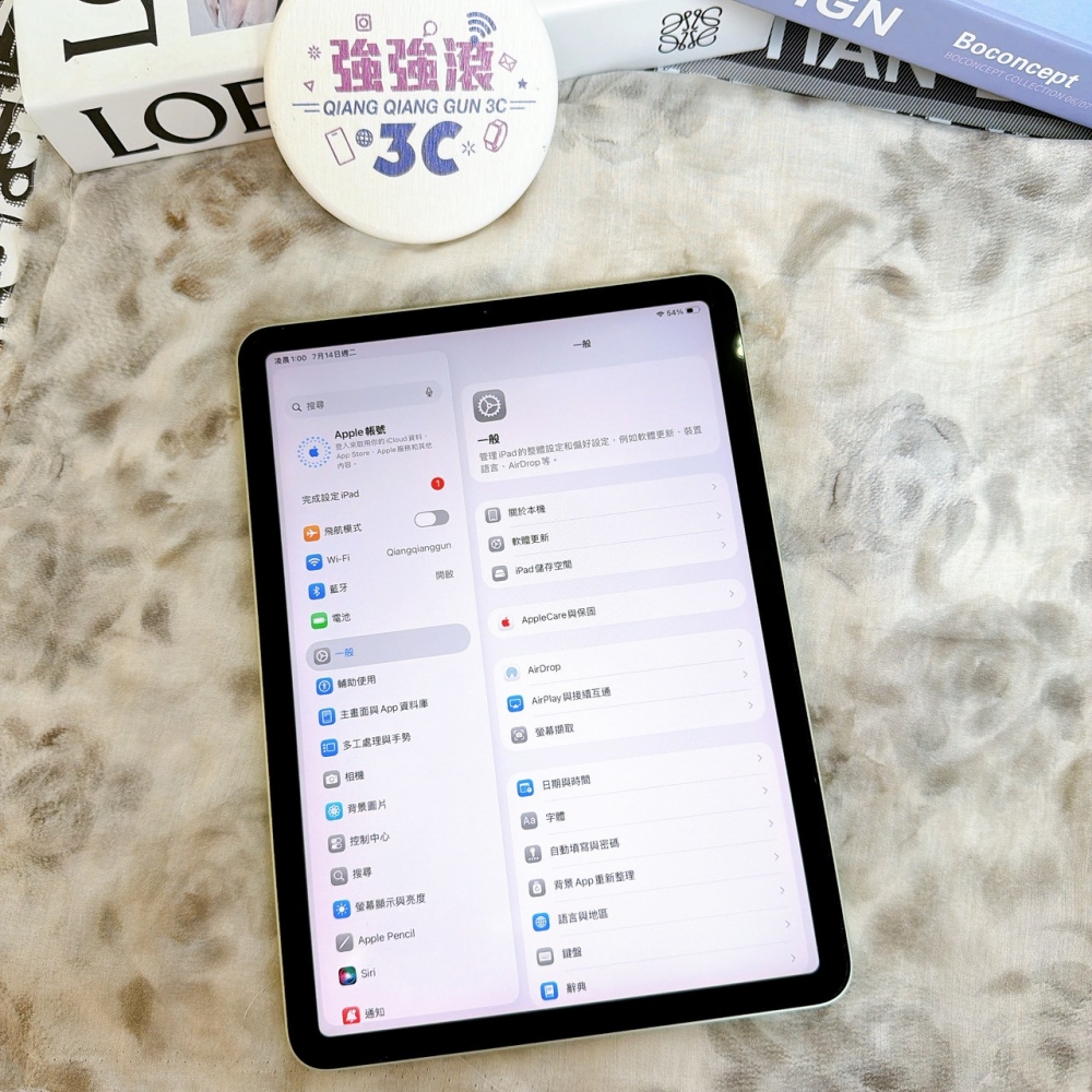 鹽行-二手 ipad air 4 - 64G wifi 綠色#MQ16R(店家保固30天)