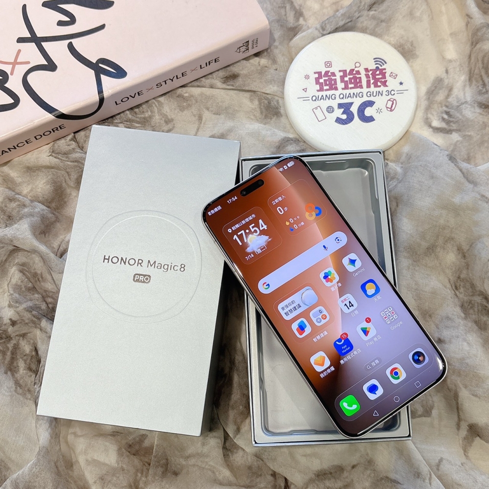 二手 榮耀Magic 8Pro 12+512G 金色*55481(原廠保固)