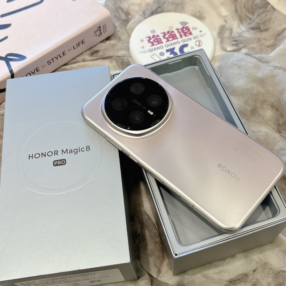 二手 榮耀Magic 8Pro 12+512G 金色*55481(原廠保固)