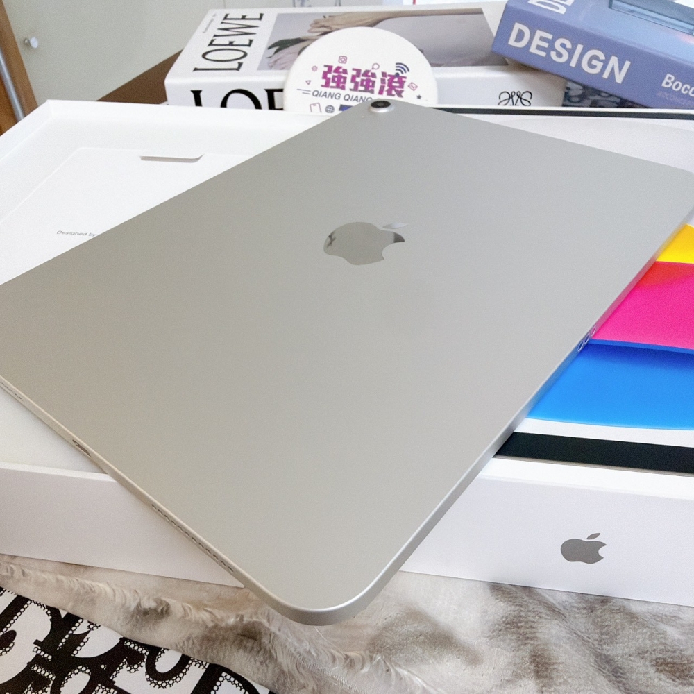 鹽行-二手 ipad a16-128G wifi 銀色#443FK（原廠保固）