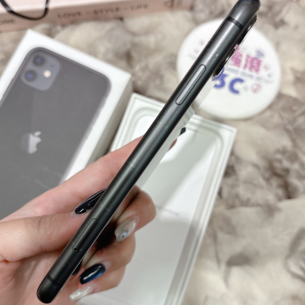 二手 iPhone11 64G 黑色*49254(店家保固)