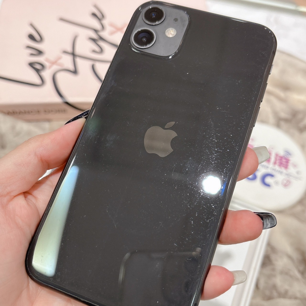 二手 iPhone11 64G 黑色*49254(店家保固)