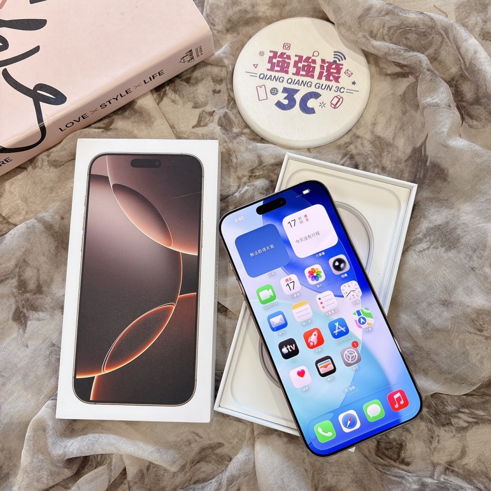 二手 iPhone16ProMax 256G 金色*49243(店家保固)