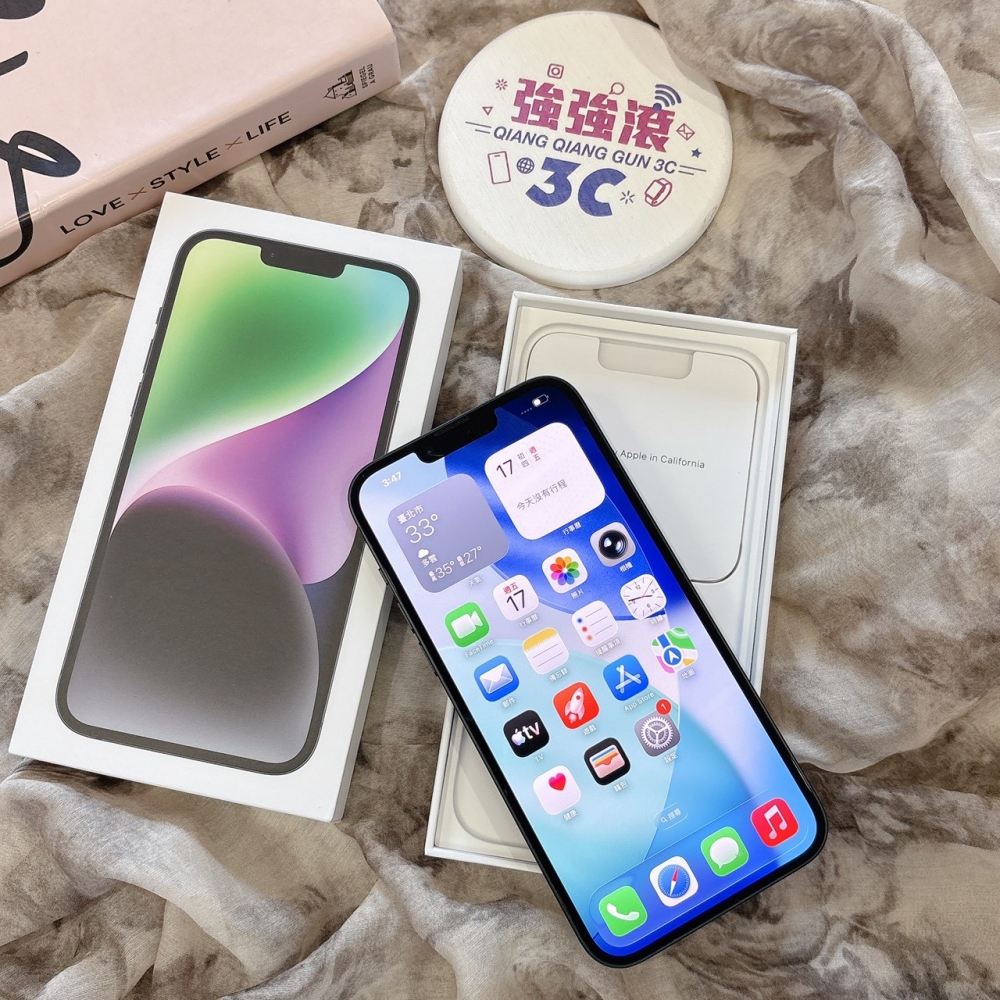二手 iPhone14Plus 128G 黑色*95108（店家保固）