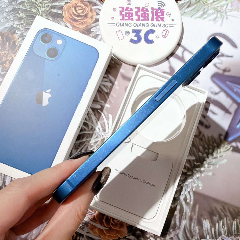 善化-二手 iPhone13 128G藍色 #10898(店家保固365天)