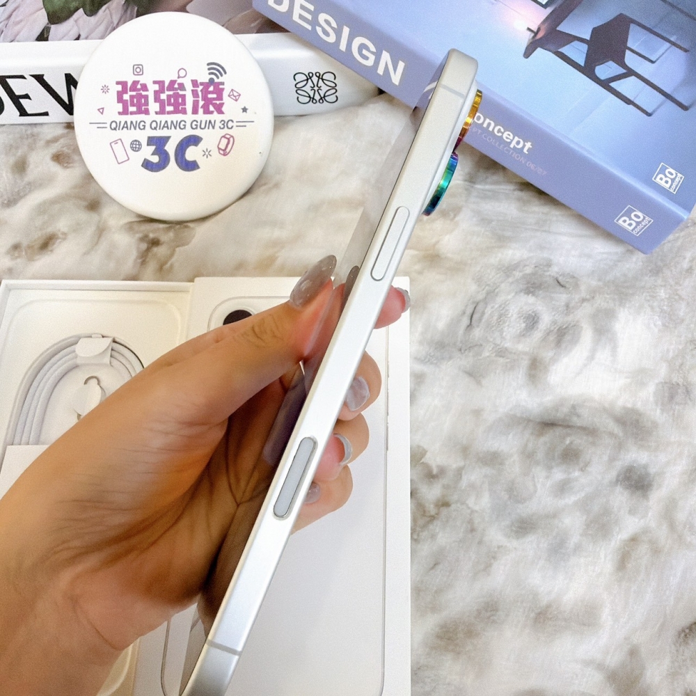 善化-二手 iPhone16 PLUS 256G 白色 #28212(店家保固365天)
