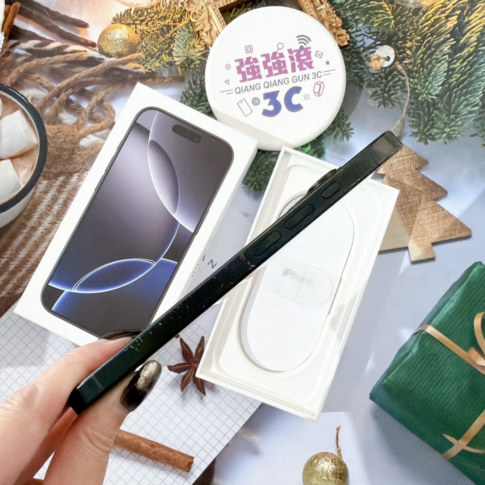 善化-二手 iPhone16 PRO  128G 黑色 #11424（店家保固365天）