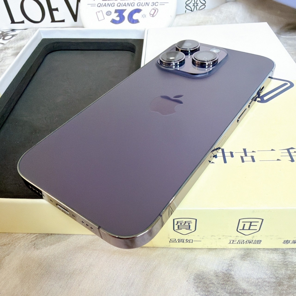 鹽行-二手 14 pro 1TB 紫色#31061(店家保固365天)