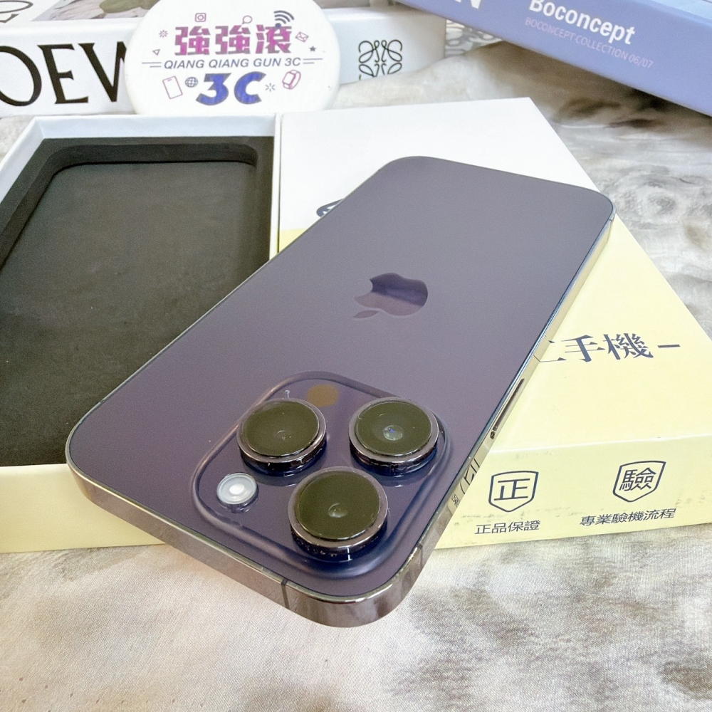 鹽行-二手 14 pro 1TB 紫色#31061(店家保固365天)