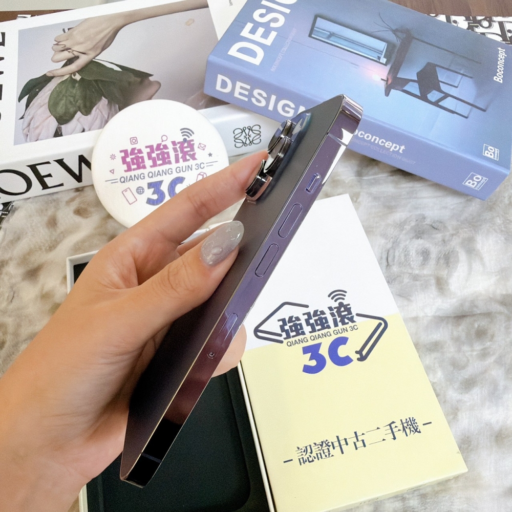 鹽行-二手 14 pro 1TB 紫色#31061(店家保固365天)