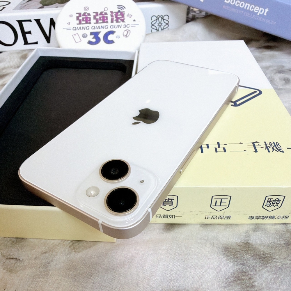 鹽行-二手 14 - 512G 白色#99376(店家保固365天)