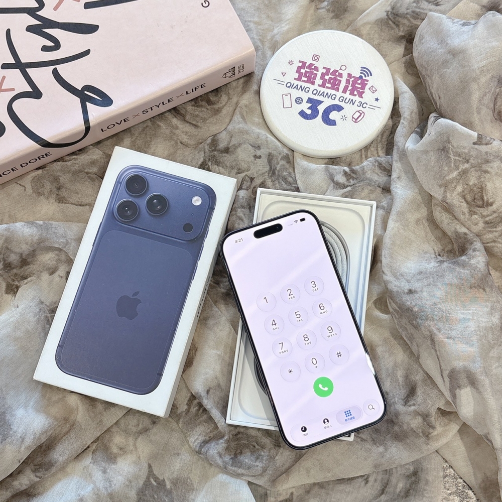 二手 iPhone17Pro 256G 藍色*93578(原廠保固)
