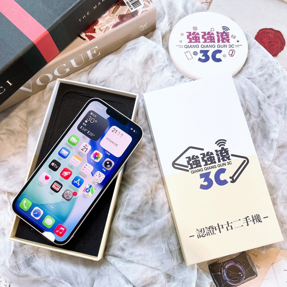 二手 iPhone13 128G 粉色*04317（店家保固）