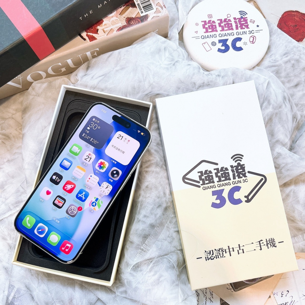 二手 iPhone15Pro 256G 原色*93866（店家保固）