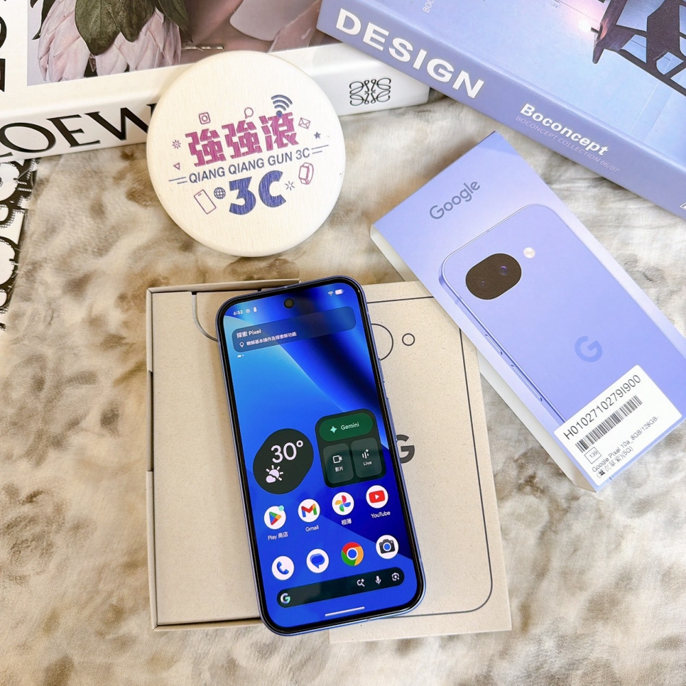 鹽行-二手 Google pixel 10a 8+128G 紫色 #14740（原廠保固）